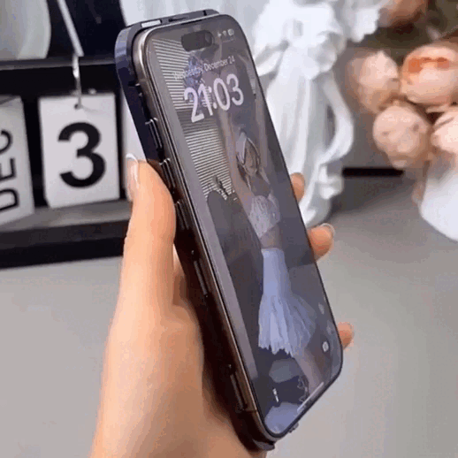 Capa Protetora ArmorGlass de Alumínio Aeronáutico Premium para iPhone 17